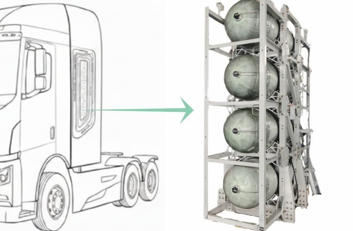 Hydrogen Cylinder Frame